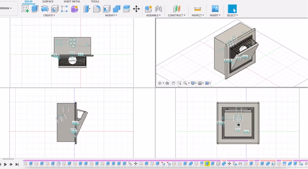 Wall Lamp CAD