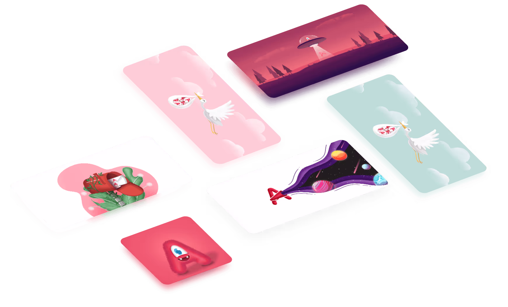 Place holder illustrations