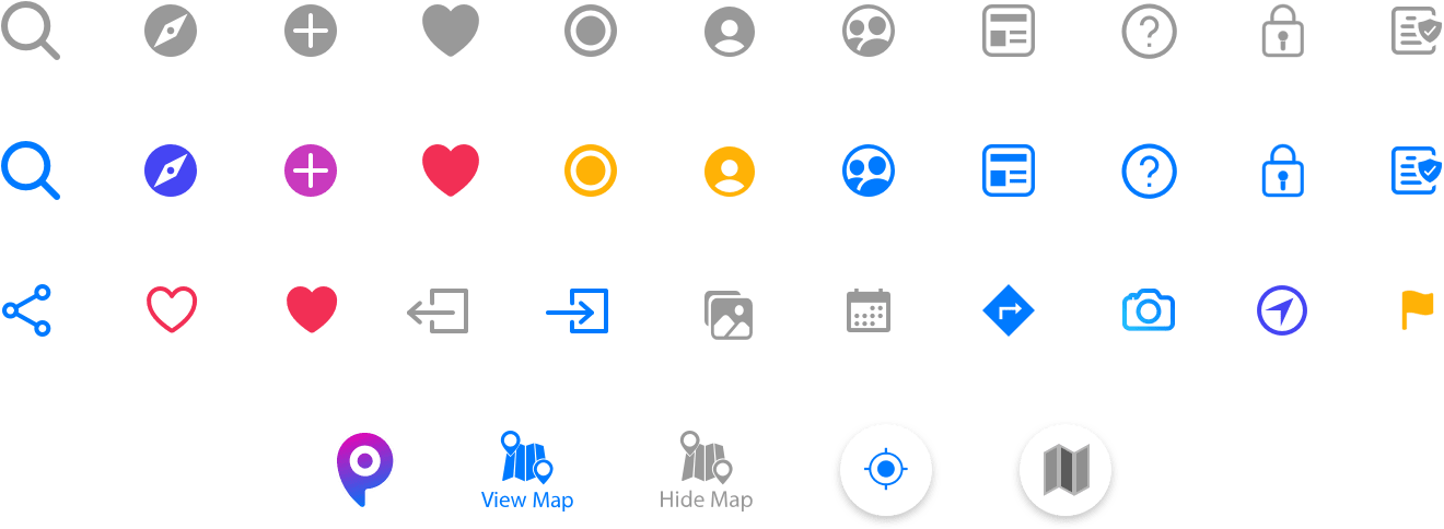 Point icons